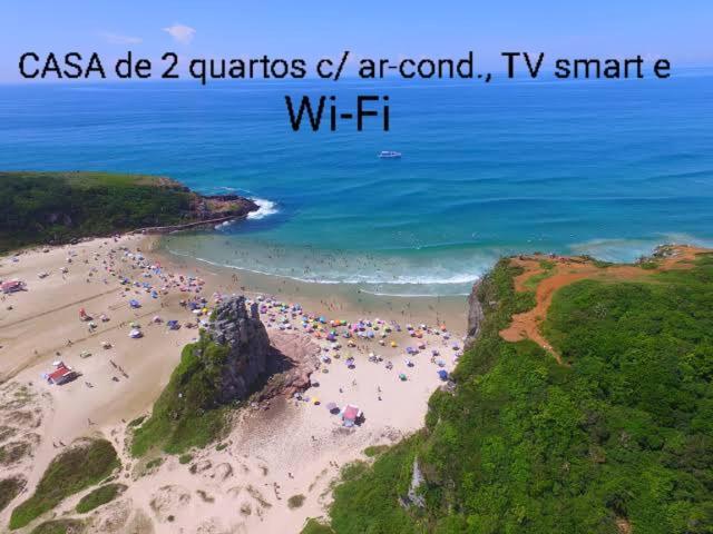 Casa De 2 Quartos Com 2 Ares-Condicionados Em Torres-Rs - Na Mais Bela Praia Gaucha - Cozinha - Banheiro - Tv Smart 32 E Wi-Fi - Estacionamento - Anfitria Superhost No Bnb Villa Exterior foto